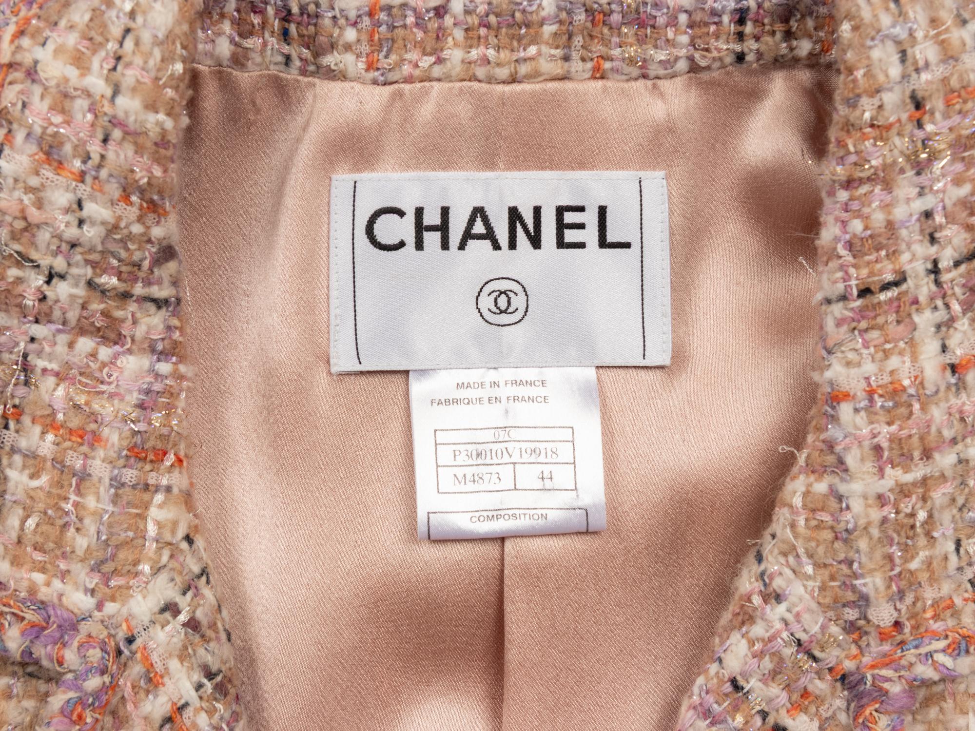 Chanel, Pastel Fantasy Tweed Jacket