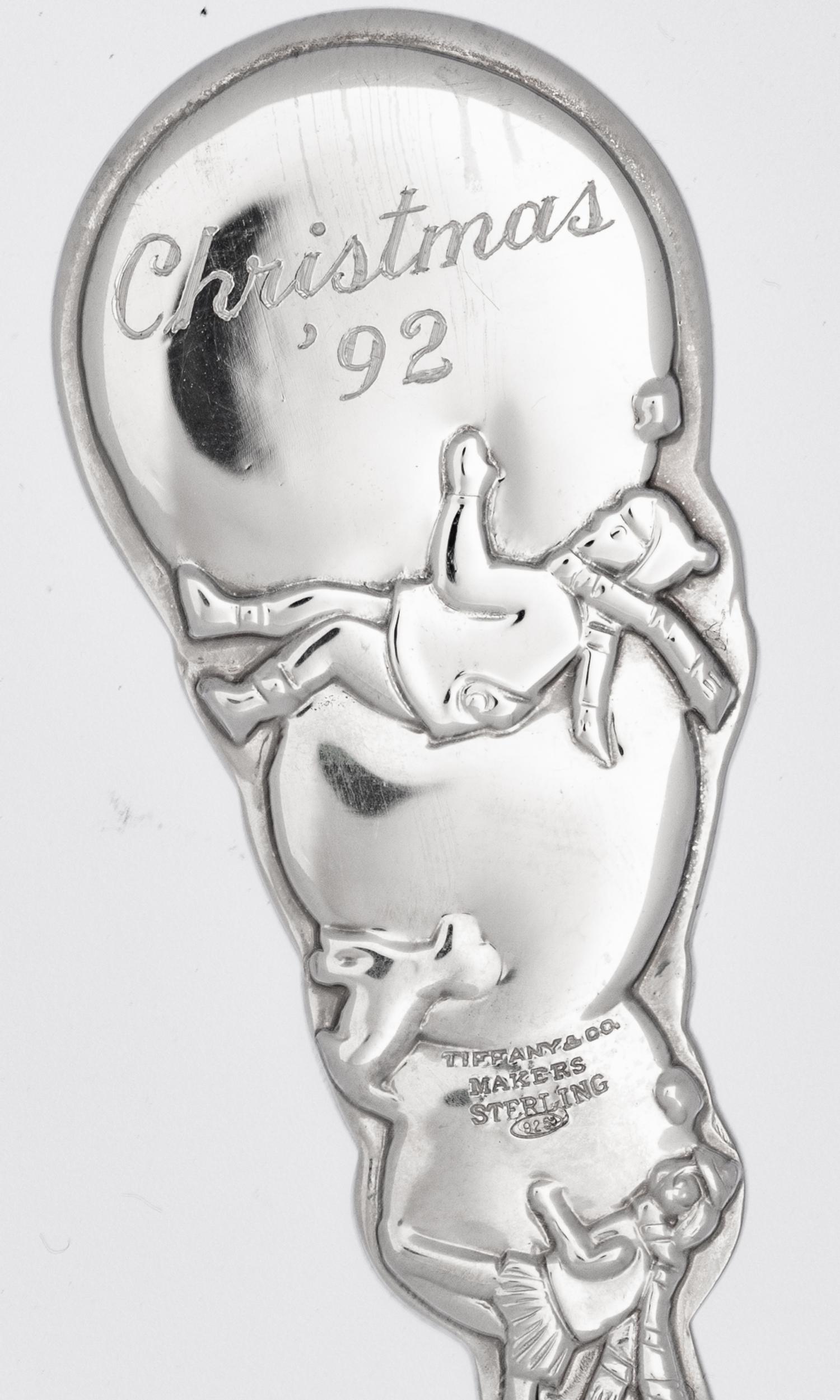 A Collection of Tiffany & Co. Silver Flatware Articles
