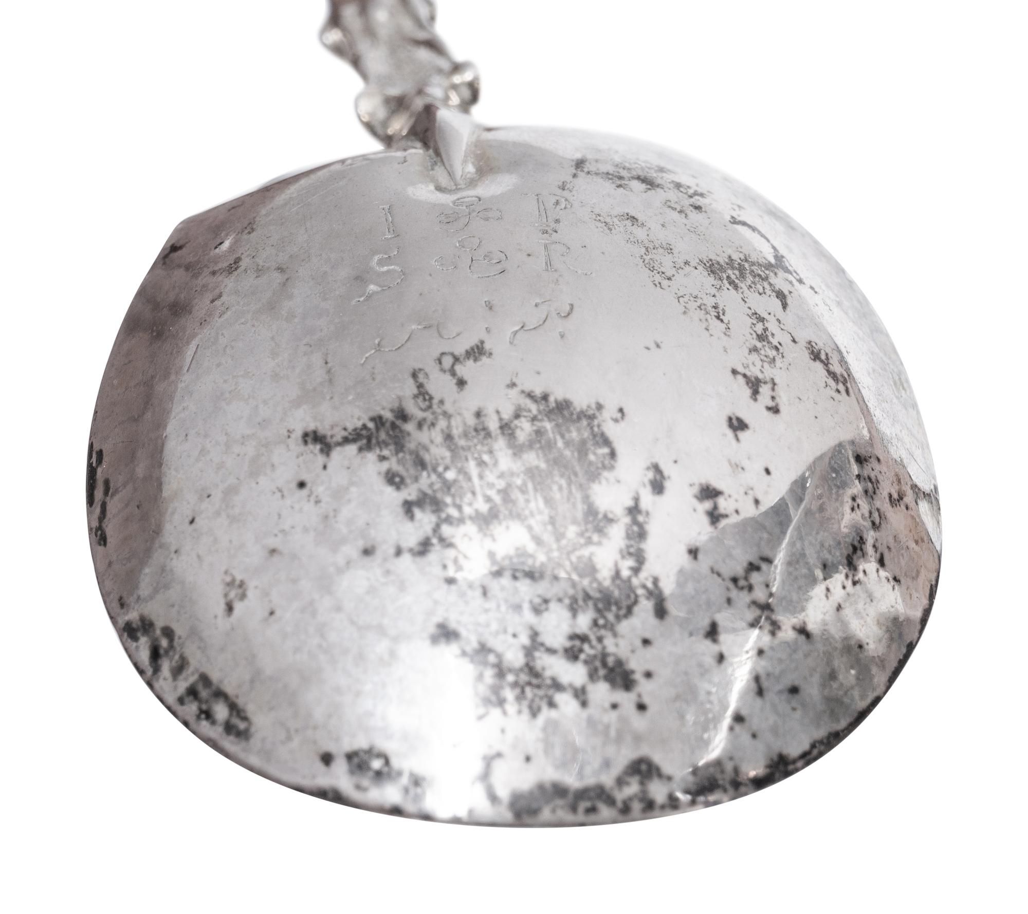 A Group of Silver Christening Spoons