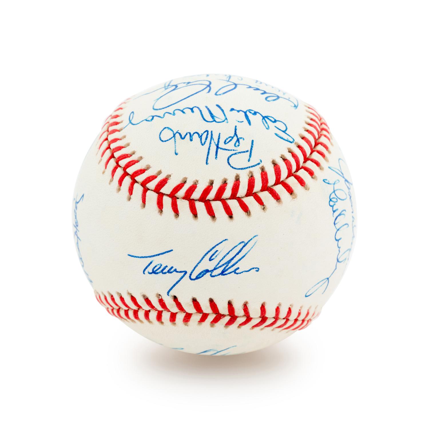 A Group of 19 Los Angeles Angels Signed Baseballs,