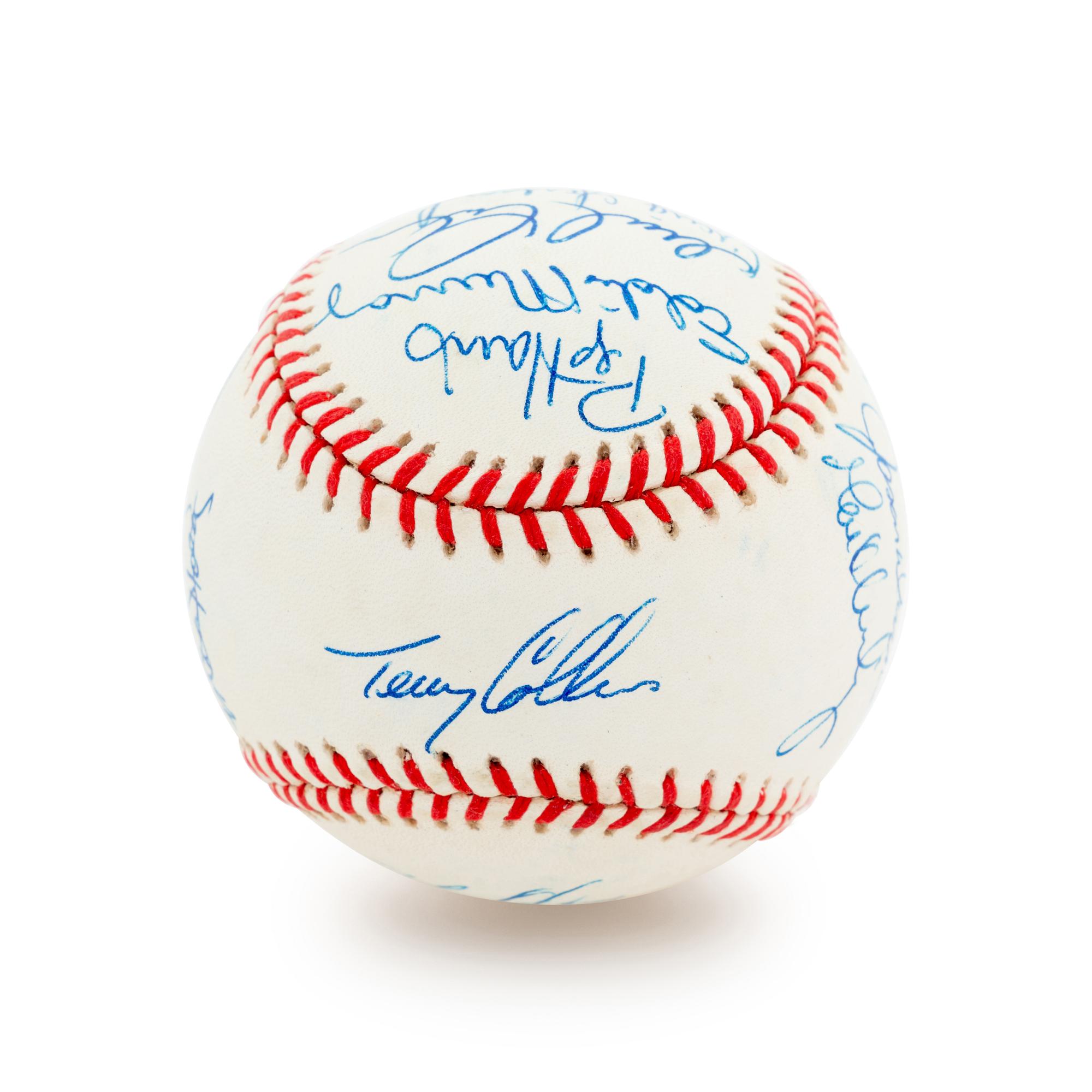 A Group of 19 Los Angeles Angels Signed Baseballs,