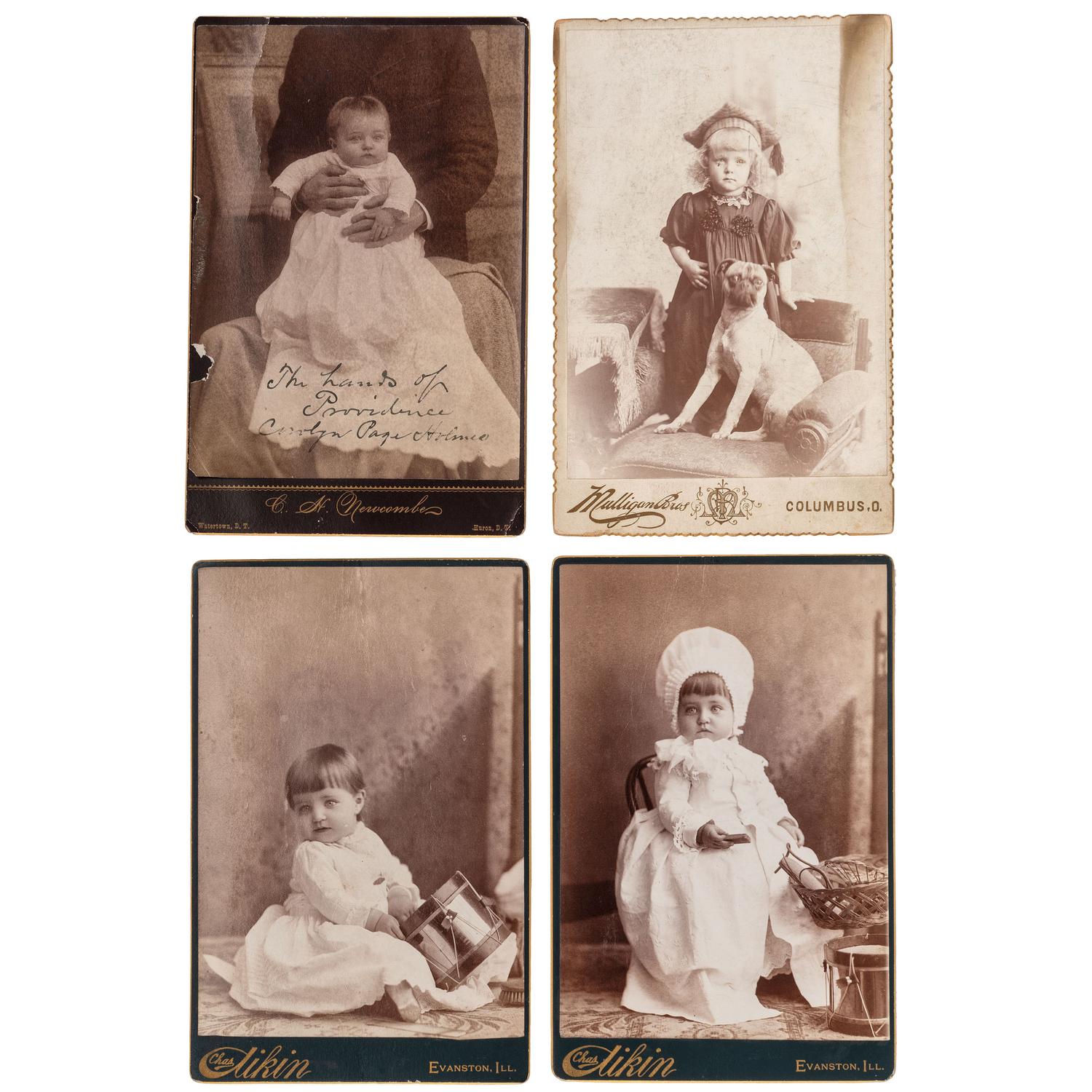 [EARLY PHOTOGRAPHY]. A group of 83 cabinet cards, including members of the University of Michigan School of Dentistry, 1887.