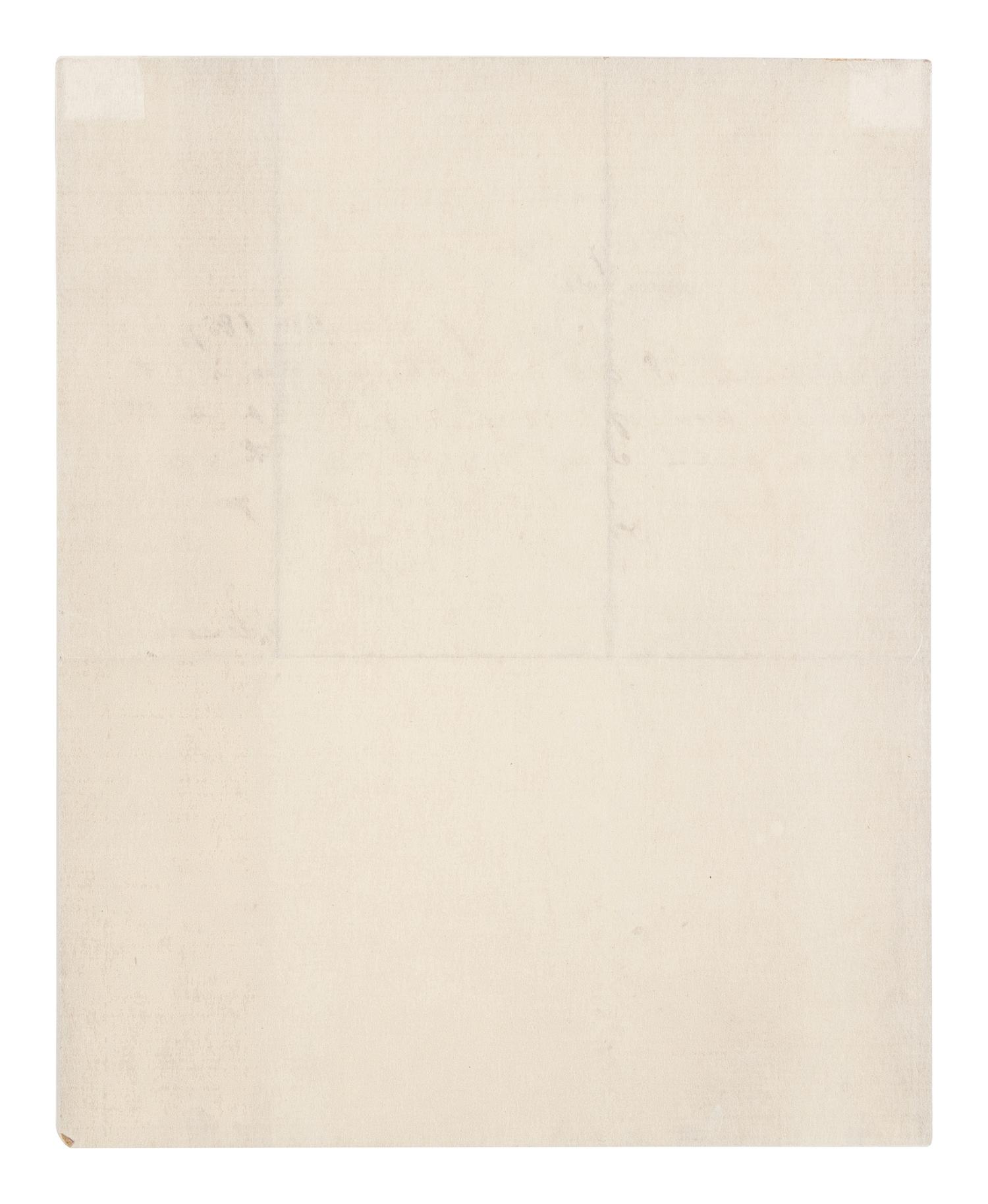 [Presidential] Lincoln, Abraham. Autograph Letter, signed