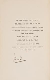 [Literature] Mencken, H.L. Treatise on the Gods