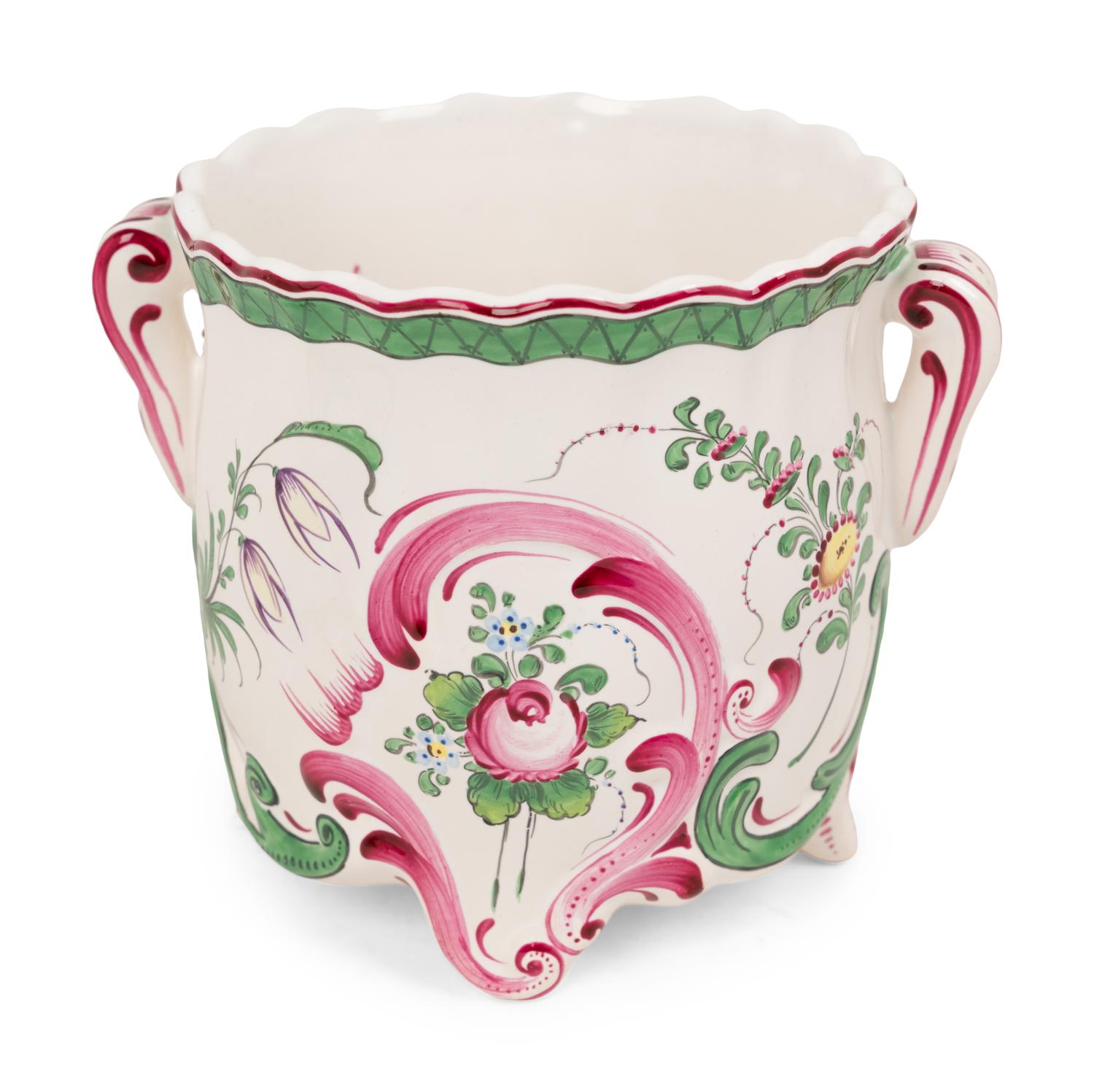 A Group of French Faience Table Articles
