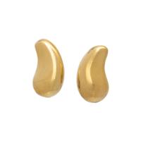 TIFFANY & CO., ELSA PERETTI, YELLOW GOLD 'BEAN' EARRINGS
