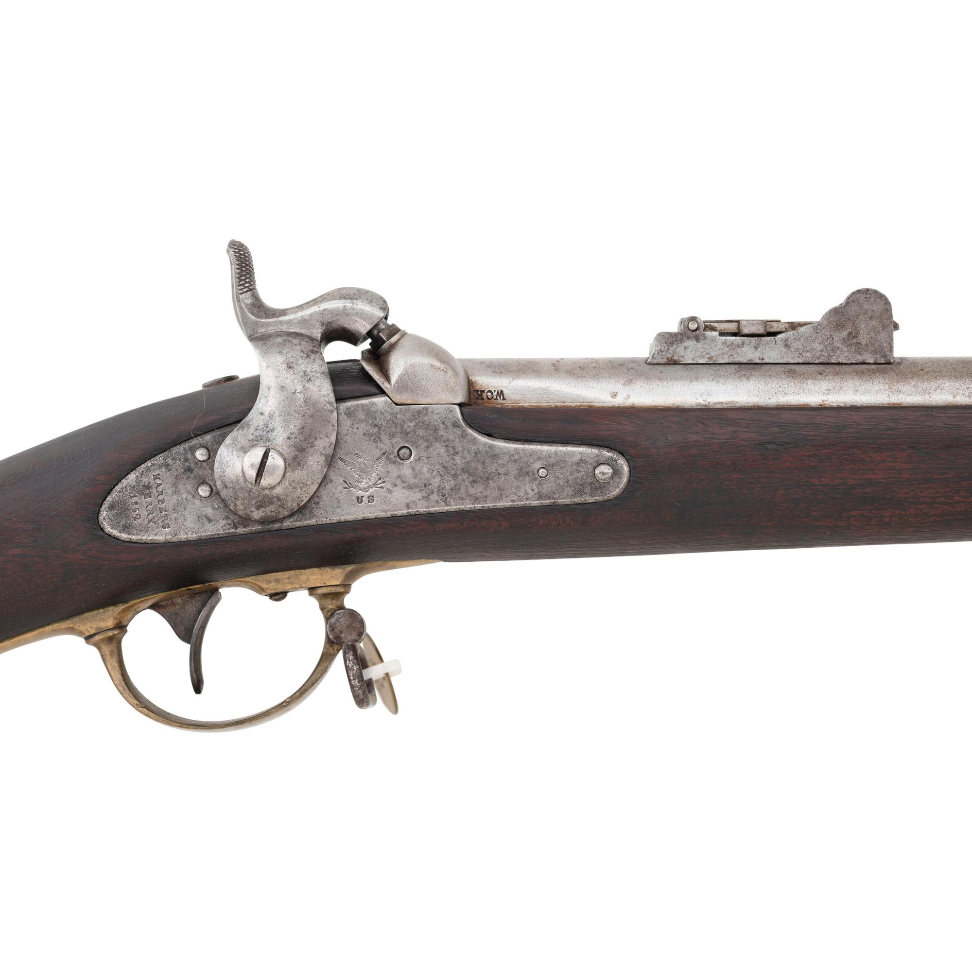 Scarce .54 Caliber Harpers Ferry US Model 1841 Type III Mississippi Rifle