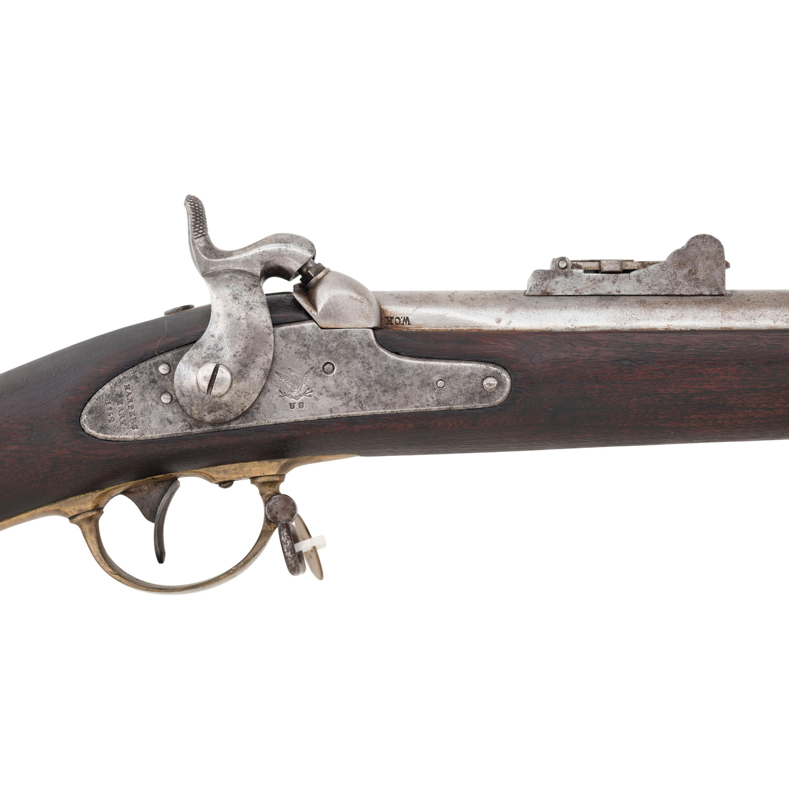 Scarce .54 Caliber Harpers Ferry US Model 1841 Type III Mississippi Rifle