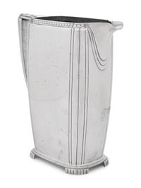 An American Silver Water Pitcher