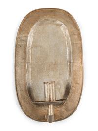 A Set of Four Painted Tin Single-Light Wall Sconces