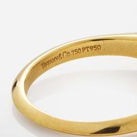 A Vintage Tiffany & Co. Diamond Ring 0.42 Carat Round Brilliant-Cut Diamond, GIA Certified