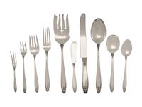 An American Silver Flatware Service