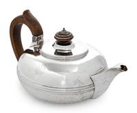 A George III Silver Teapot