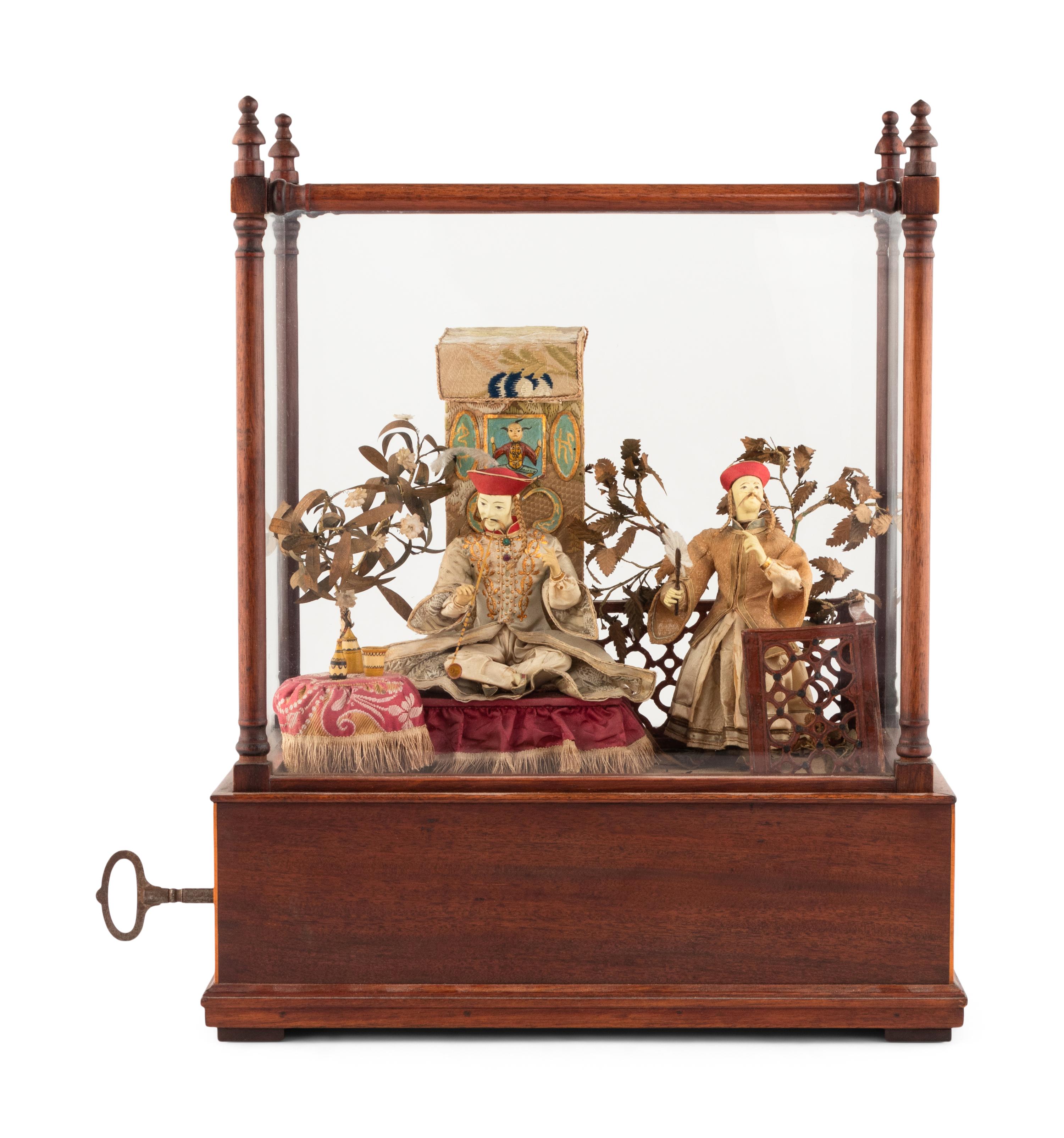 A Musical Automaton Tableau of a Mandarin Opium Den