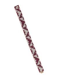 ENIGMA, DIAMOND AND RUBY HEART BRACELET