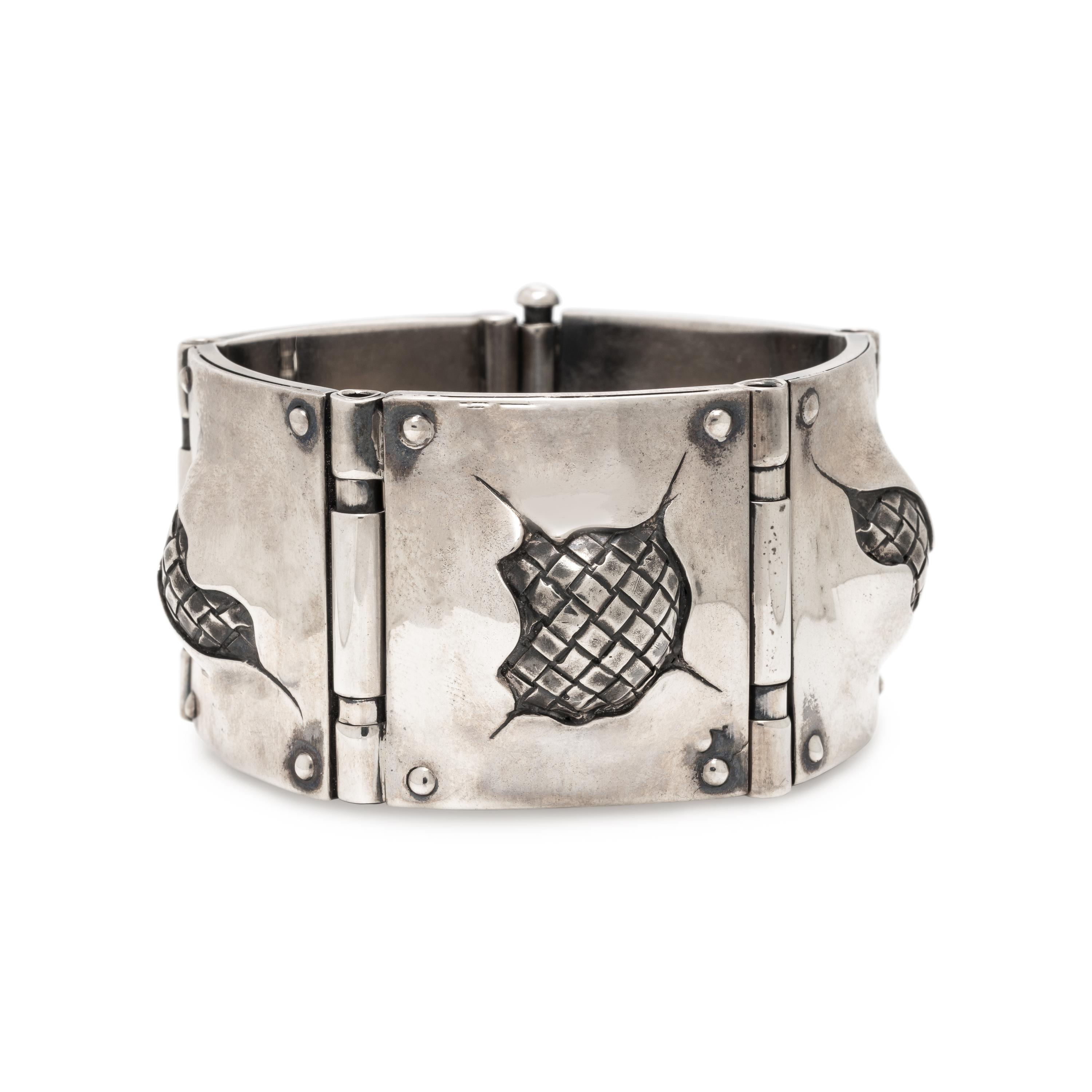 Bottega Veneta, Sterling Silver Bracelet