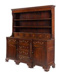 A George III Oak Welsh Cupboard