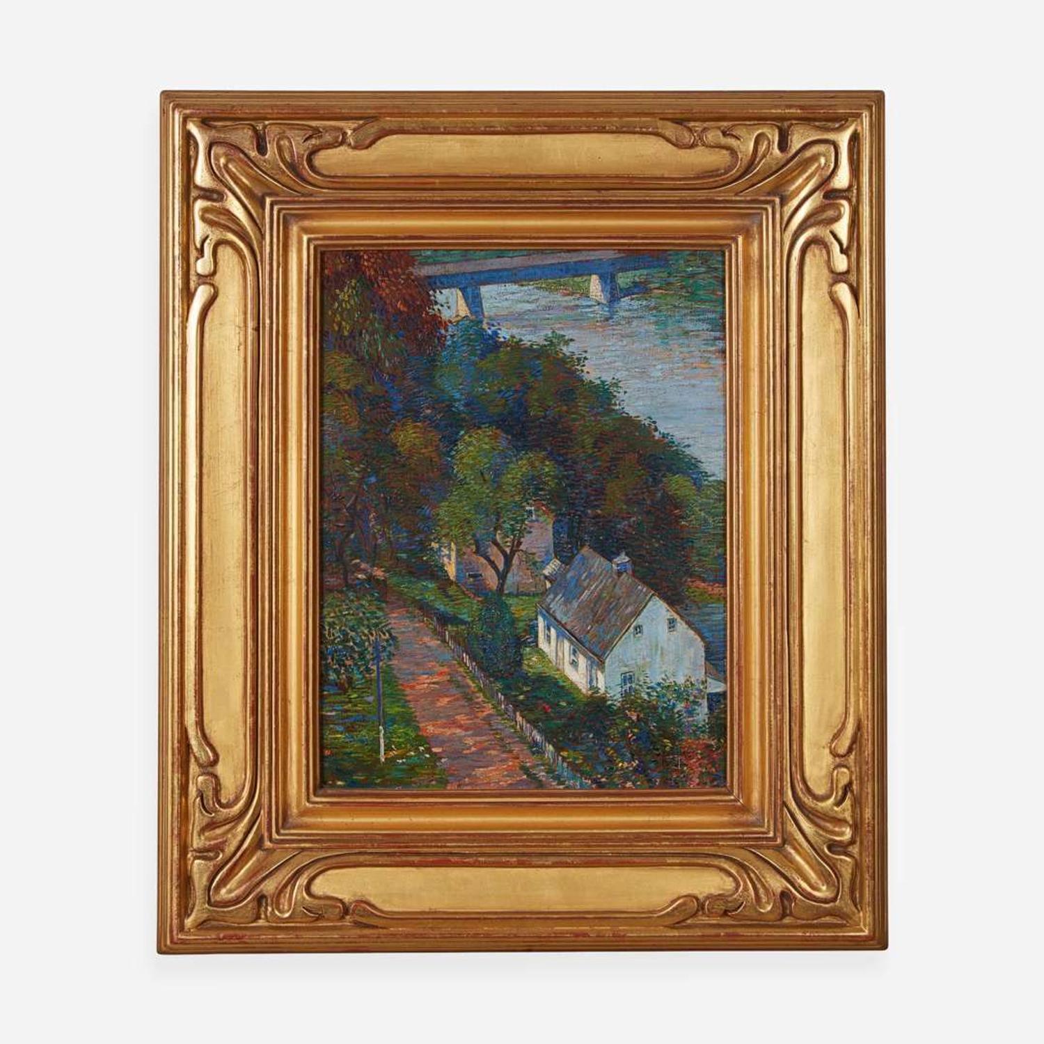 Stanley L. Reckless (American, 1892–1955) Lumberville, PA
