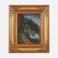 Stanley L. Reckless (American, 1892–1955) Lumberville, PA