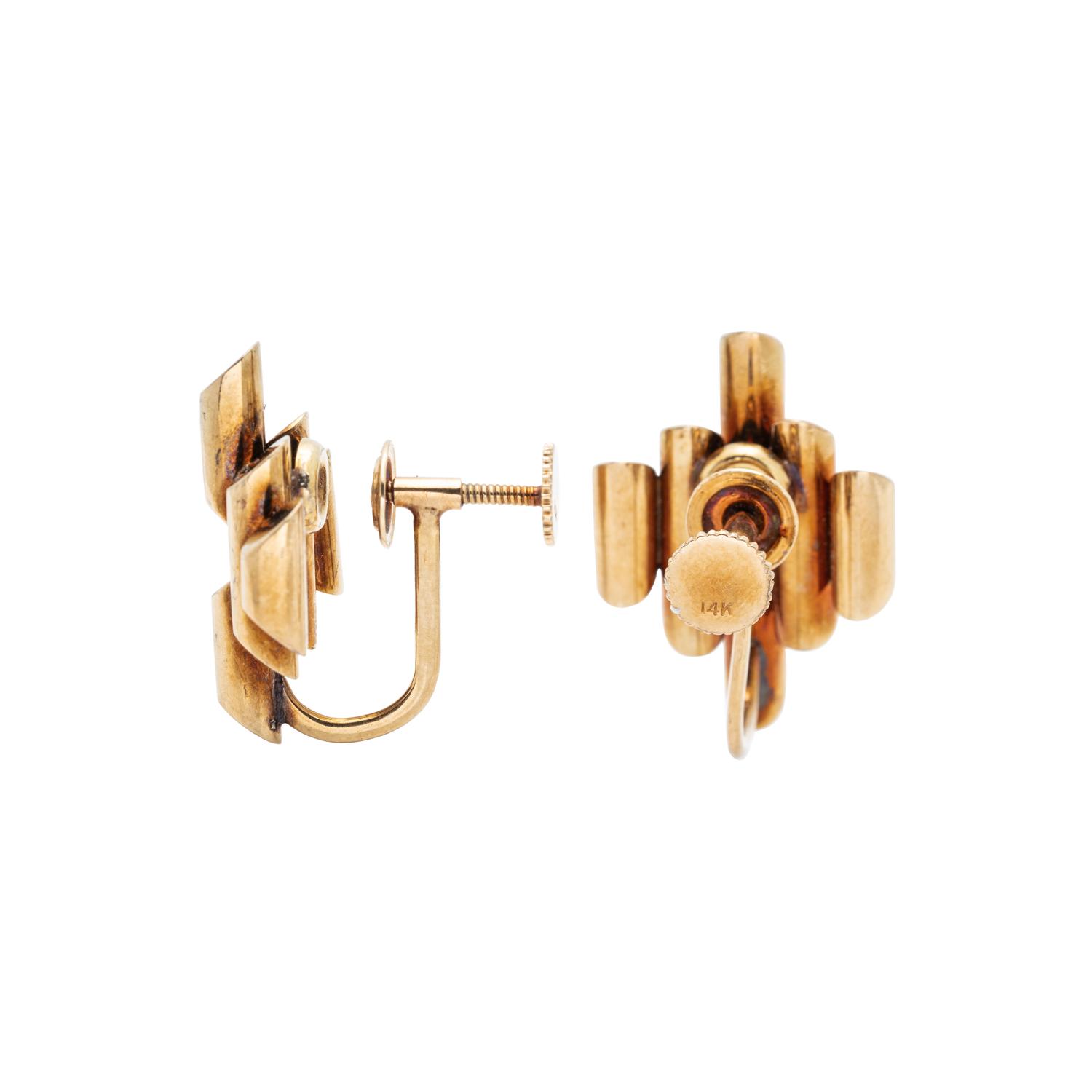 YELLOW GOLD JEWELRY SUITE