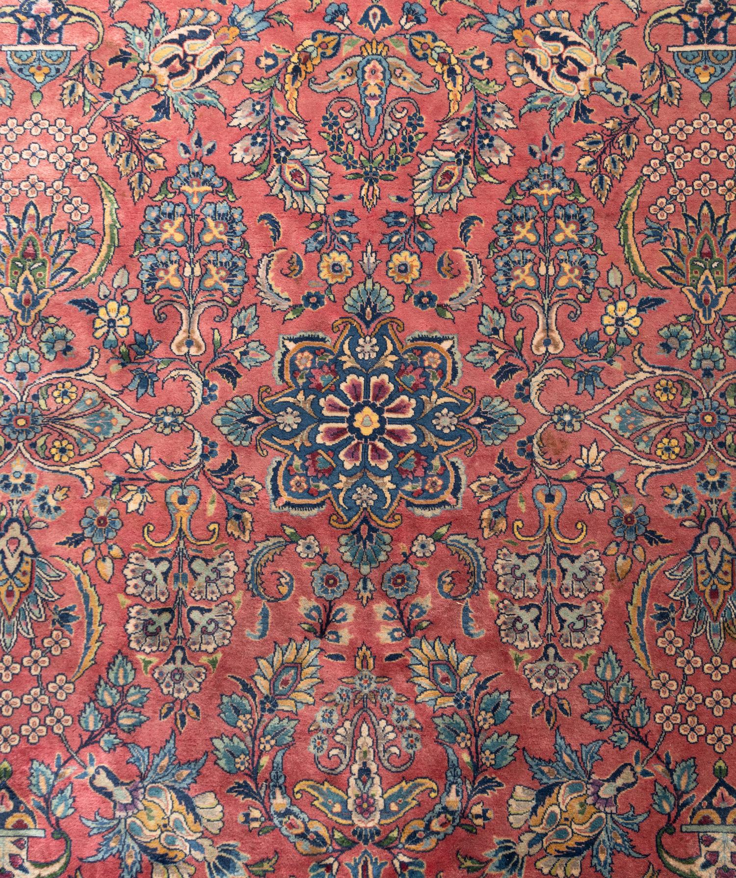 A Sarouk Wool Rug