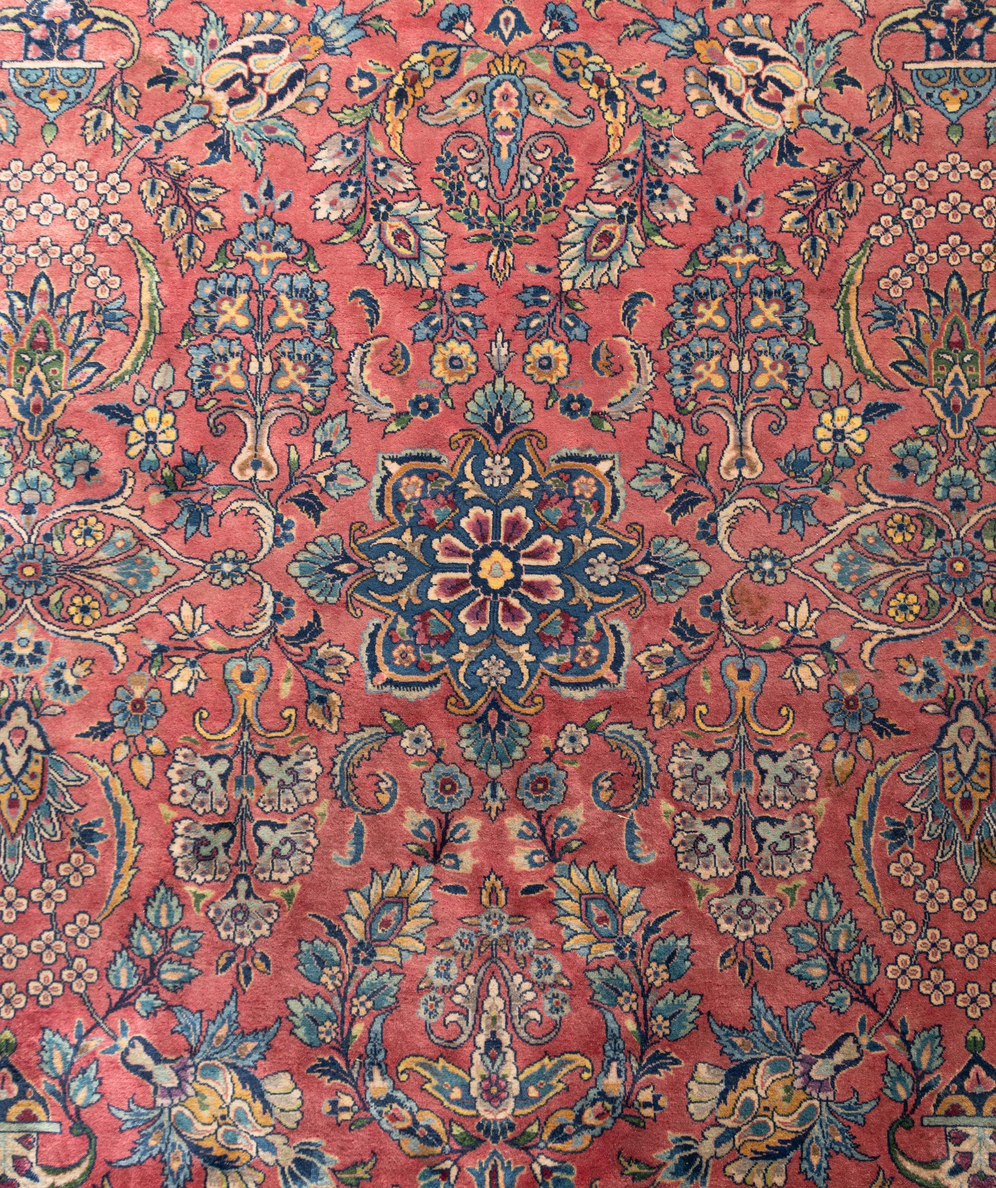 A Sarouk Wool Rug