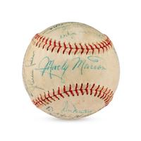 A 1955 Chicago White Sox Team Signed Autograph Baseball