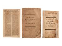 [COLONIAL IMPRINTS]. A group of 18th-century pamphlets, many regarding New England, comprising: