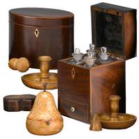 Group of household accessories 19th century