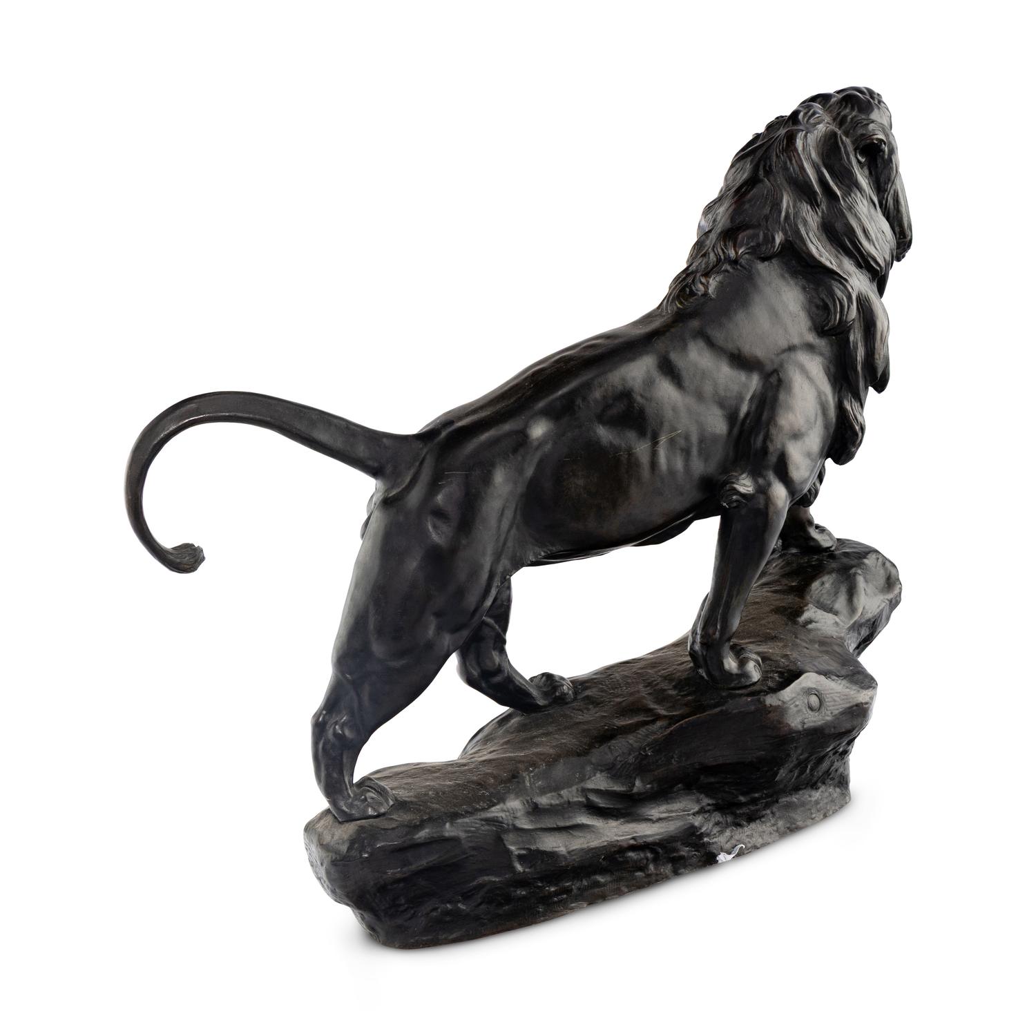 Léon Bureau (French, 1866-1906) (French, 1866-1906) — Lion, Ca.1900