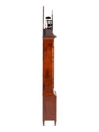 A Federal Inlaid Mahogany Tall Case Clock