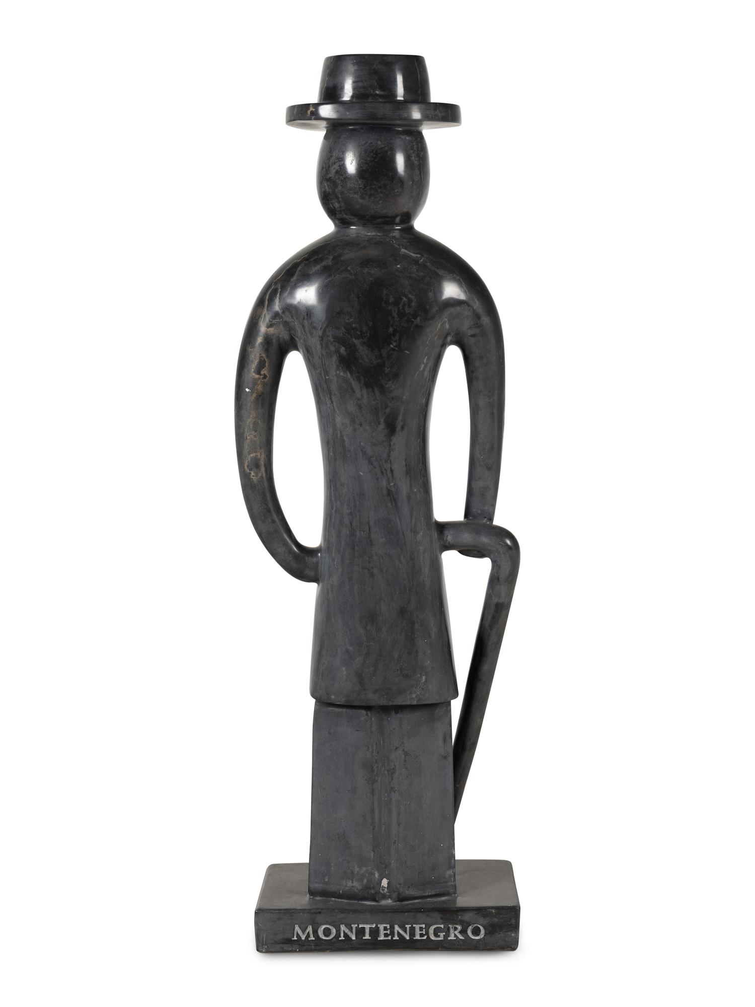 A Contemporary Marble Sculpture of a Standing Figure
