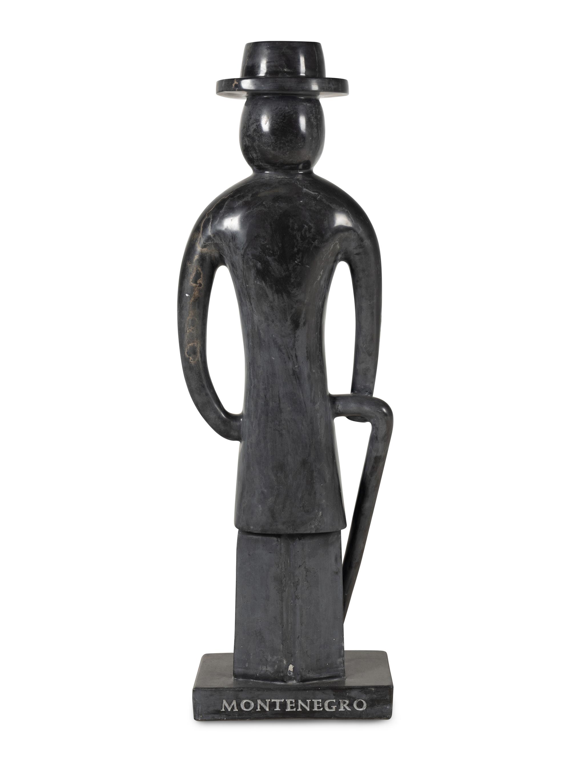 A Contemporary Marble Sculpture of a Standing Figure