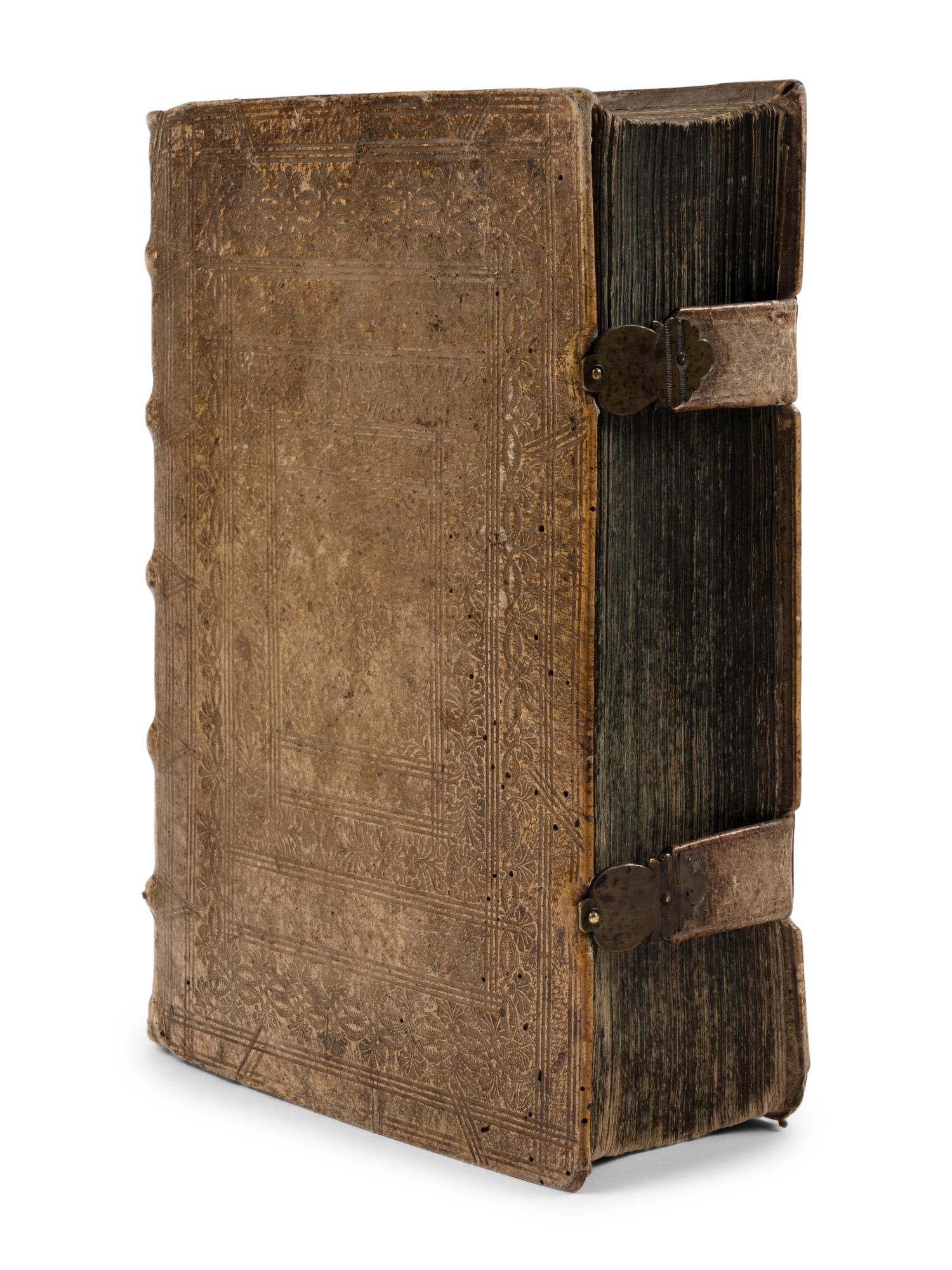 [NATURAL HISTORY]. BOCK, Hieronymus (1489?-1554). Kreutterbuch. Strassburg: Josias Rihel, 28 August 1595.