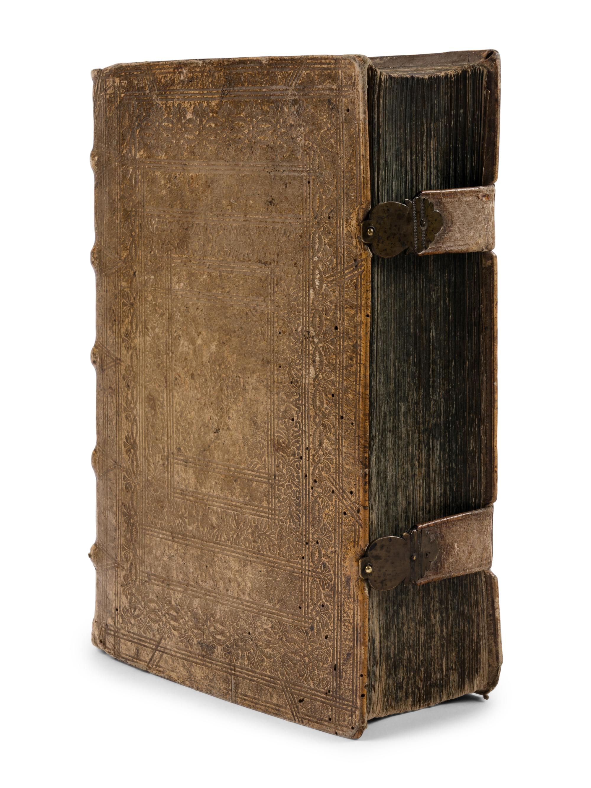 [NATURAL HISTORY]. BOCK, Hieronymus (1489?-1554). Kreutterbuch. Strassburg: Josias Rihel, 28 August 1595.