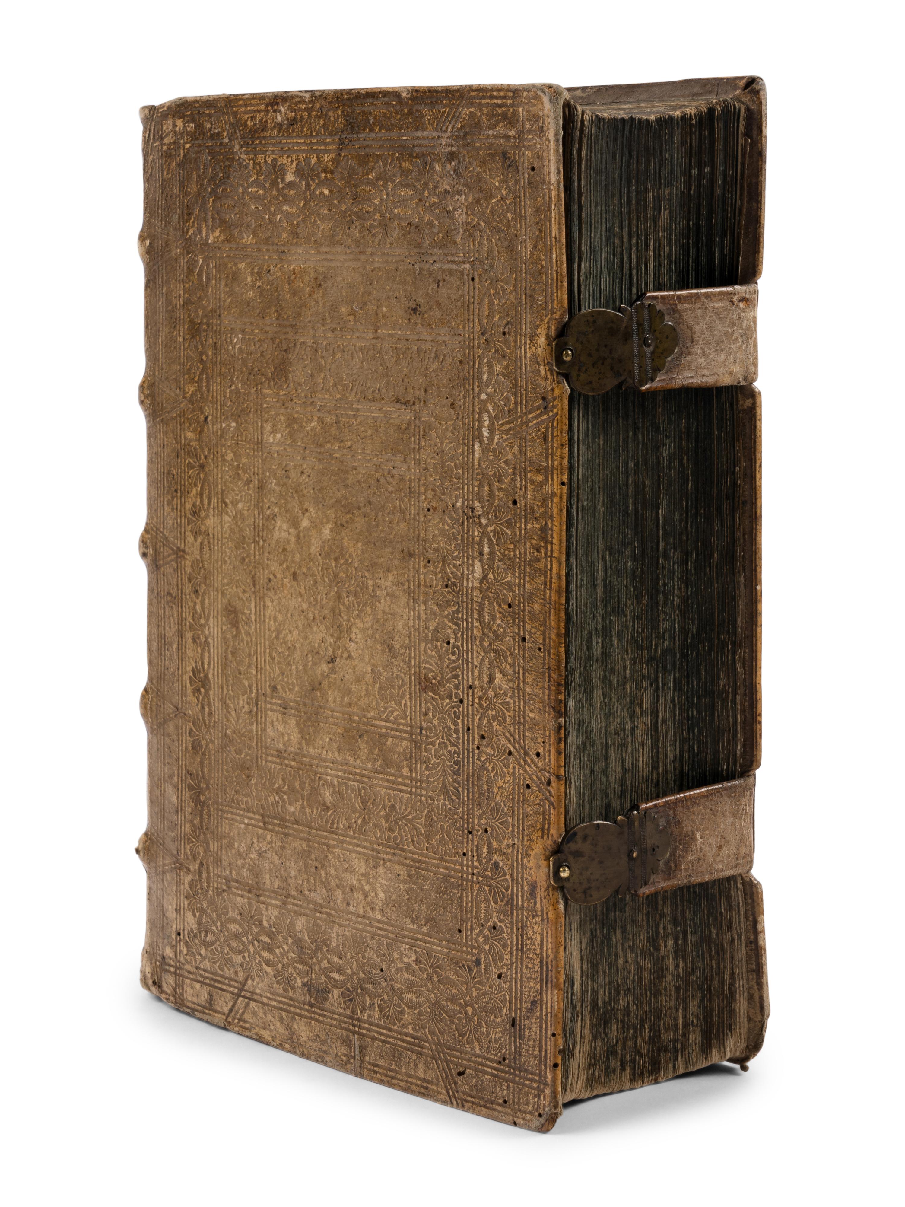 [NATURAL HISTORY]. BOCK, Hieronymus (1489?-1554). Kreutterbuch. Strassburg: Josias Rihel, 28 August 1595.