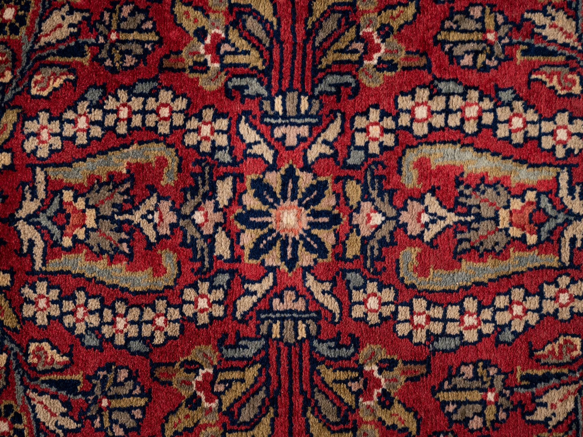 A Sarouk Wool Runner