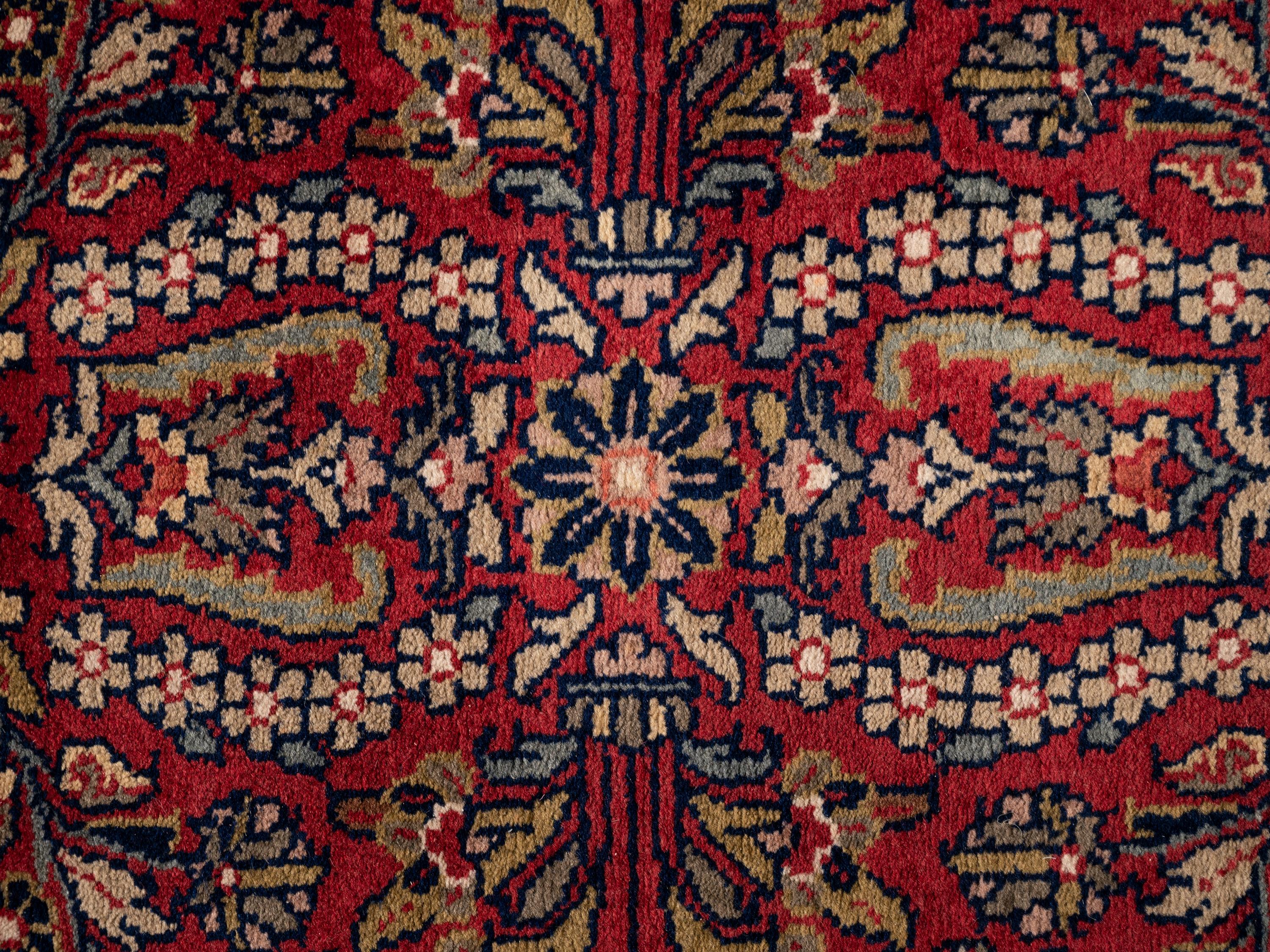 A Sarouk Wool Runner
