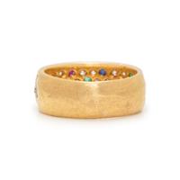 VAN CLEEF & ARPELS, DIAMOND, EMERALD, SAPPHIRE AND RUBY RING