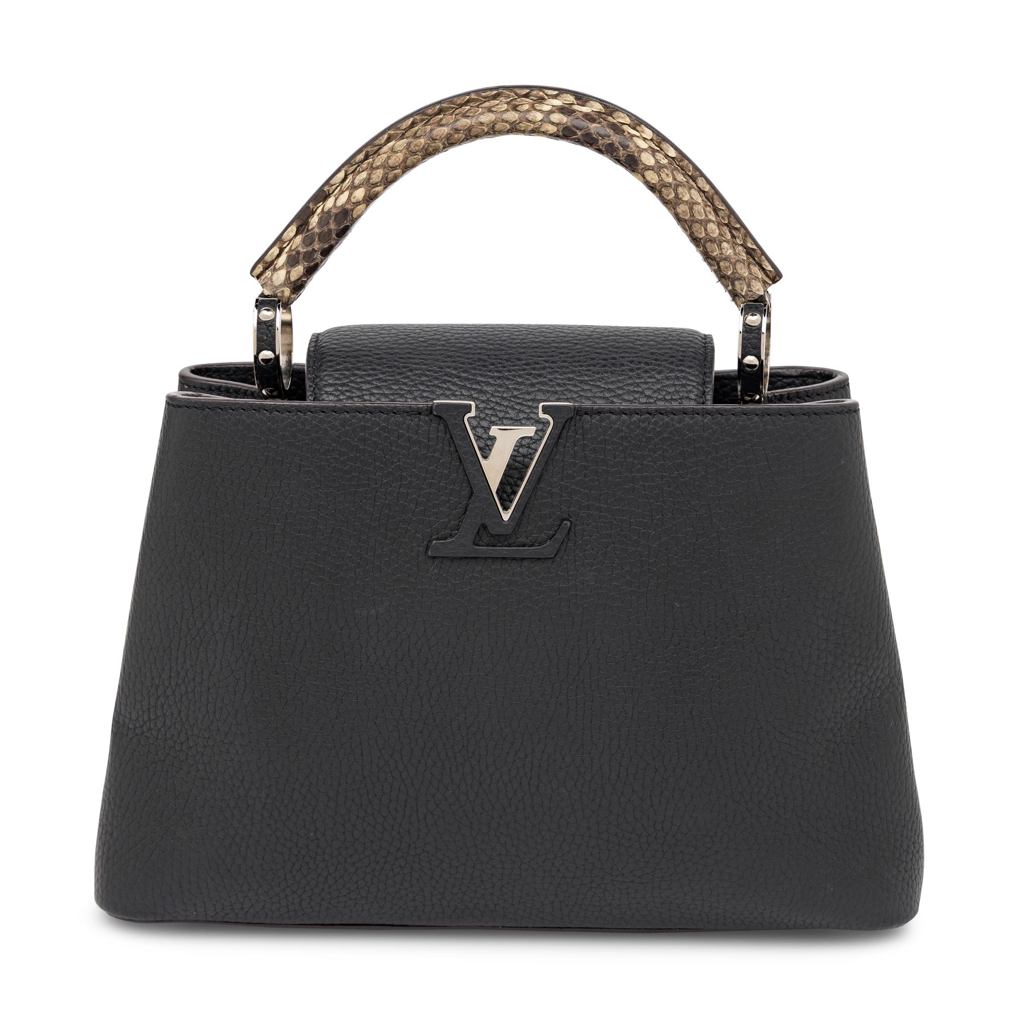 Louis Vuitton, Capucines BB Leather Handbag