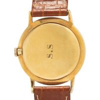 IWC, 18K YELLOW GOLD WATCH WITH IWC BUCKLE