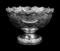 An American Silverplate Punchbowl