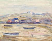Attributed to Ernest Lawson, (American, 1873-1939), New Foundland Coast