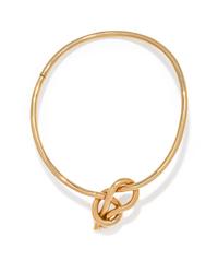 GUCCI, YELLOW GOLD COLLAR NECKLACE