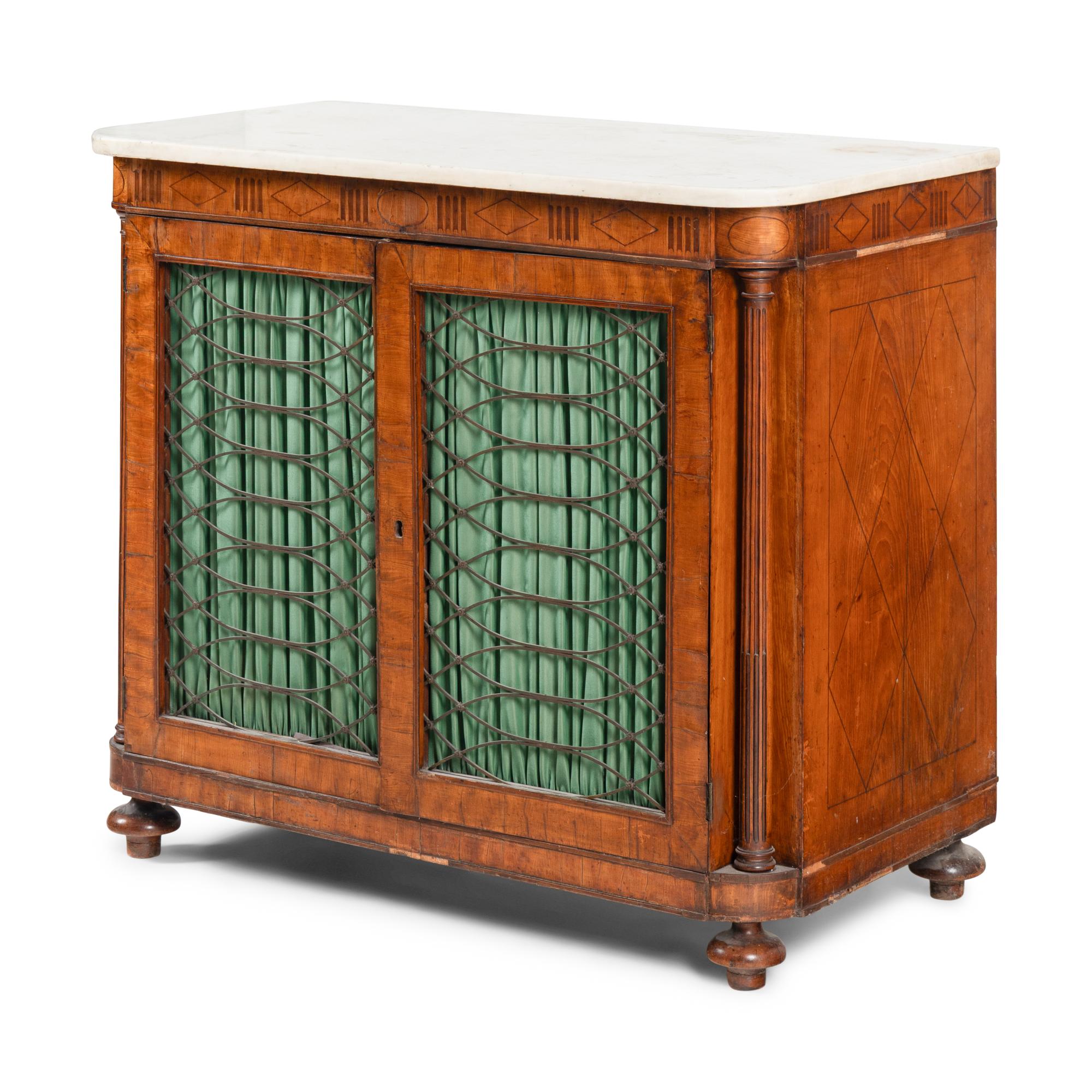 A Regency Mahogany Side Cabinet
