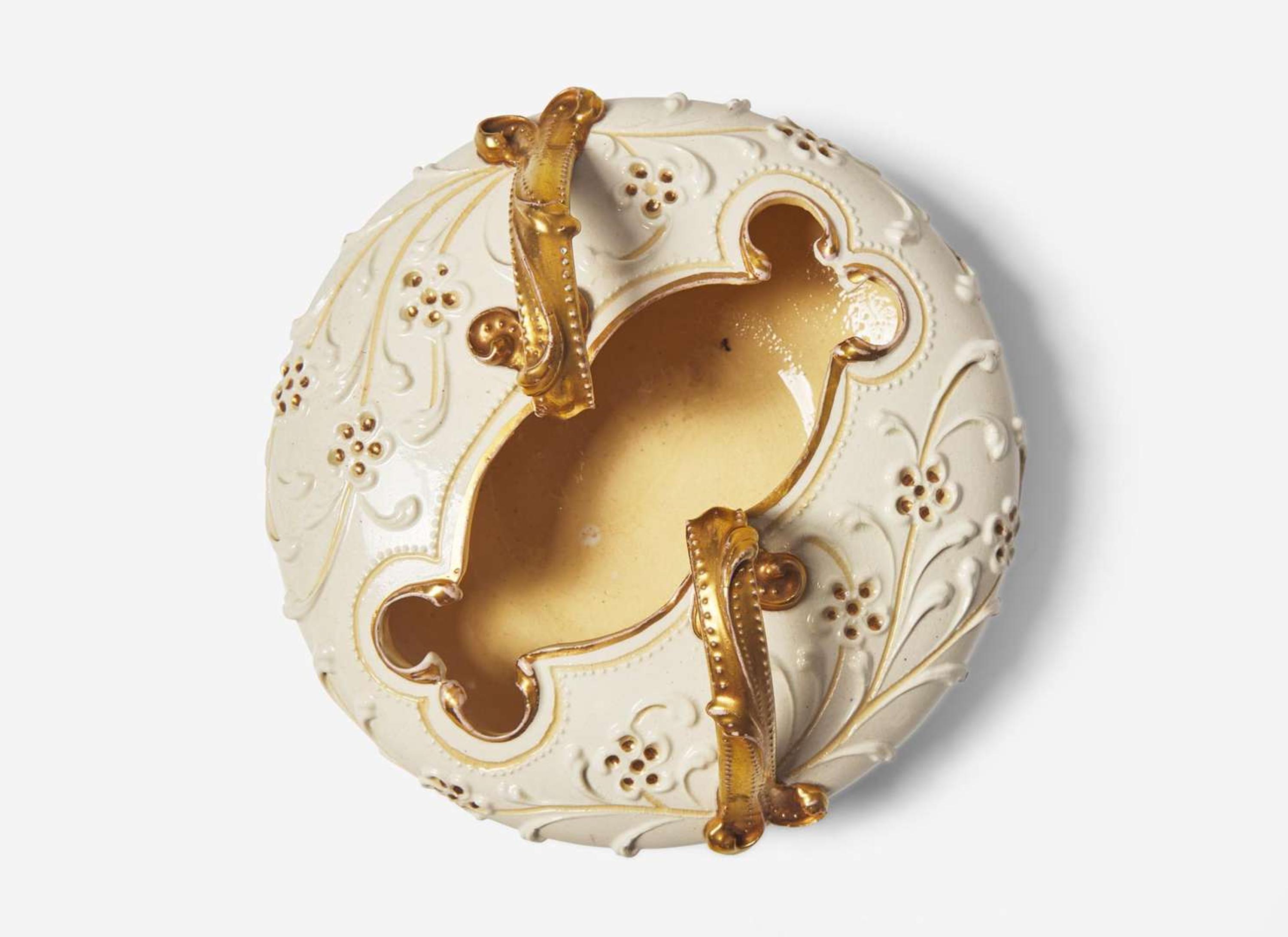 A Wedgwood Harry Barnard Queensware Handled Vase, UK, circa 1895