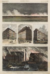 [HARPER'S WEEKLY]. A group of approximately 20 Harper's Weekly steel engravings.