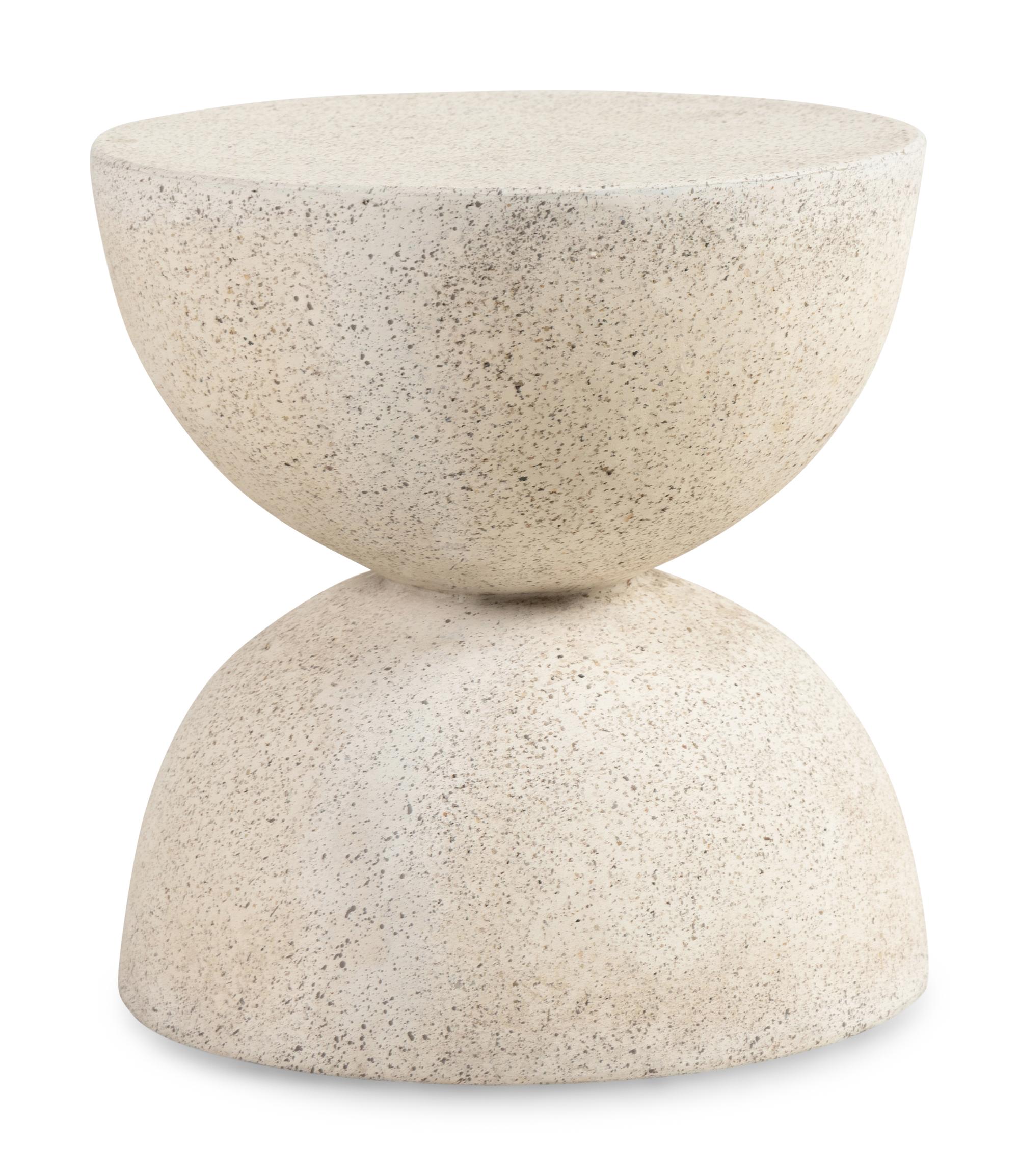 A Contemporary Faux Terrazzo Side Table