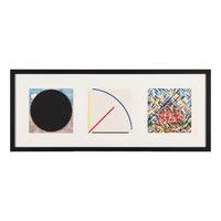 Jennifer Bartlett (American, 1941-2022) — Circle, Line, House (complete suite of three) (from Rhapsody ), 1993