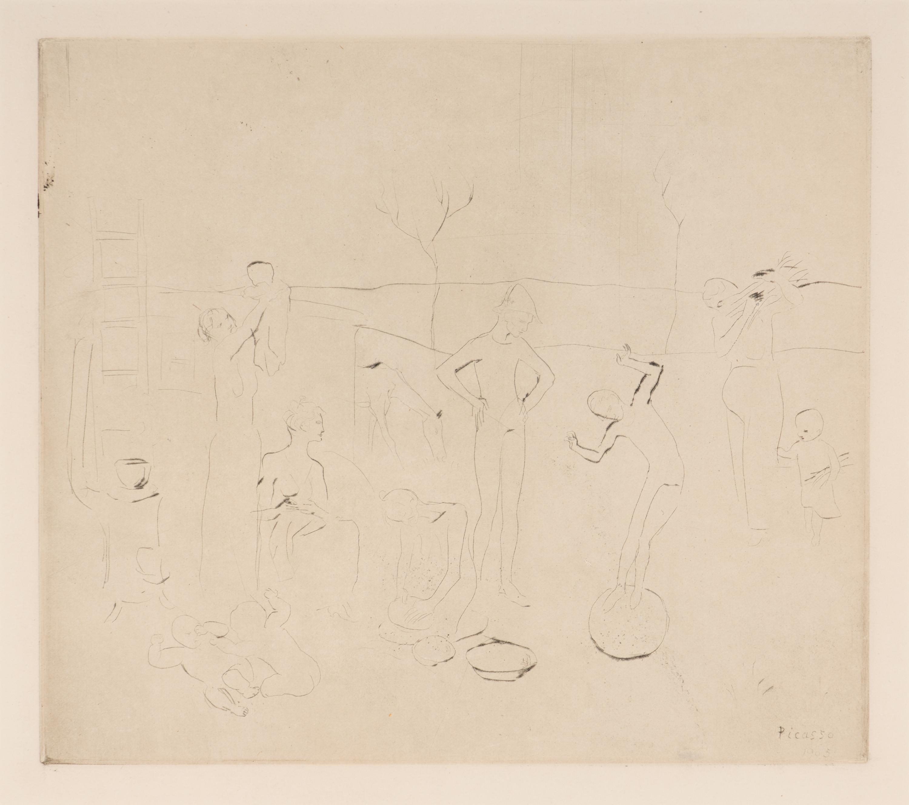 Les Saltimbanques (from La Suite des Saltimbanques ), 1905
